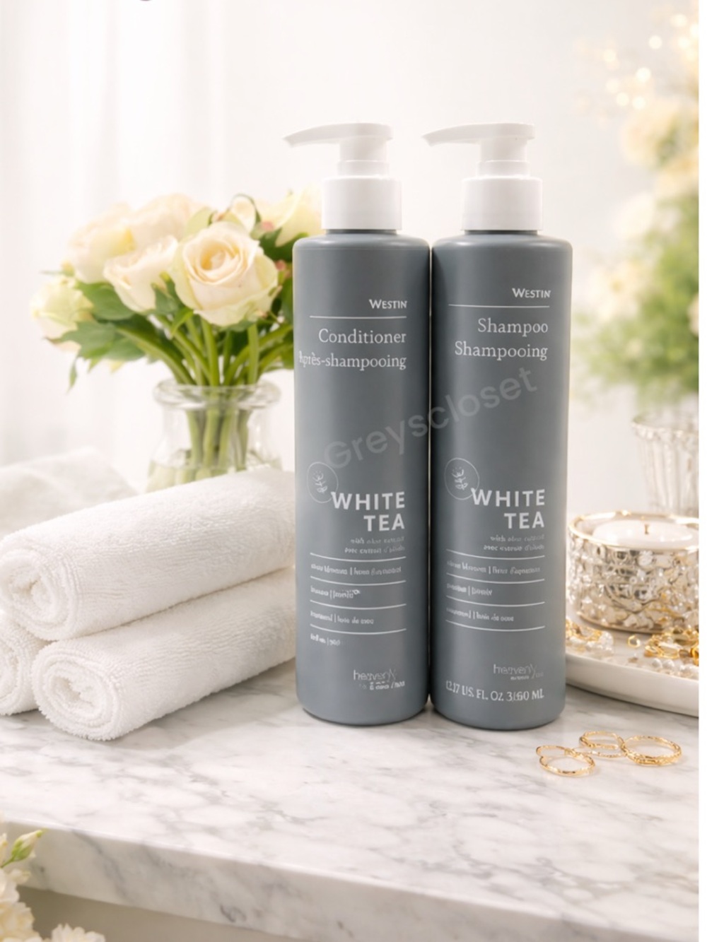 (2PACK) WESTIN WHITE TEA DUO SHAMPOO & CONDITIONER - 12 fl.oz